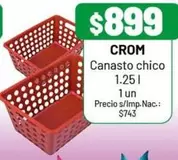 Crom - Canasto chico