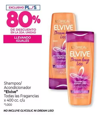 Elvive - Shampoo/ Acondicionador