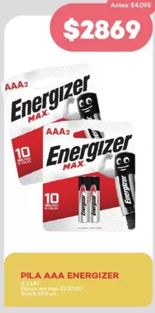 Energizer - PILA AAA