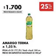X$ - AMARGO TERMA