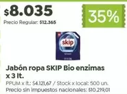 Skip - Jabón ropa Bio enzimas