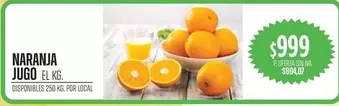 NARANJA JUGO