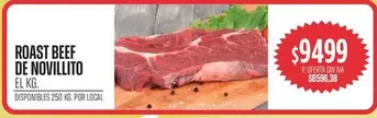 ROAST BEEF DE NOVILLITO