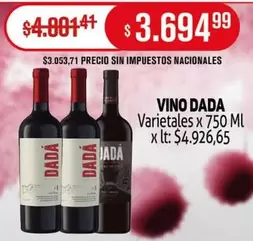 Dada - VINO DADA