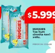 Huggies - Toa hum sirenita 4enl