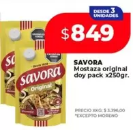Savora - Mostaza original doy pack
