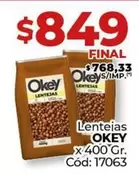 Okey - Lentejas