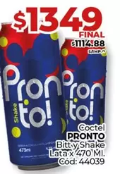 Pronto - PRONTO SHAKE
