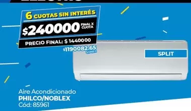 X$ - Aire Acondicionado