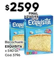 Exquisita - Bizcochuelo