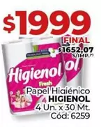 Higienol - Papel Higiénico
