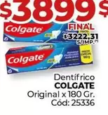 Colgate - Original x 180 Gr.