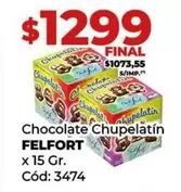 Felfort - Chocolate Chupelatín