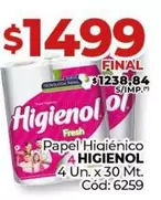 Higienol - Papel Higiénico