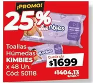 Kimbies - Toallas Húmedas