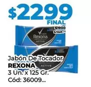 Rexona - Jabón De Tocador