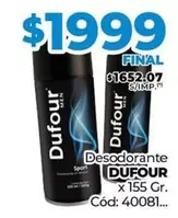 Dufour - Desodorante