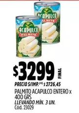 Acapulco - PALMITO ENTERO
