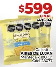 Aires de Lujan - Galletitas