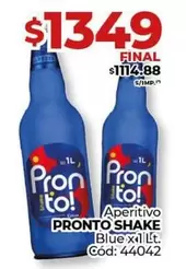 Pronto - PRONTO SHAKE