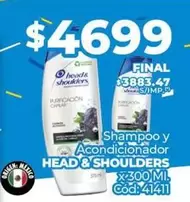 Head & Shoulders - Shampoo y Acondicionador