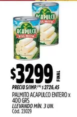 Acapulco - PALMITO ENTERO