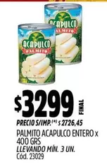 Acapulco - PALMITO ENTERO