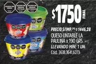 La paulina - QUESO UNTABLE