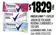 Rexona - JABON DE TOCADOR
