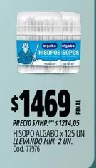 Algabo - HISOPO x 125 UN