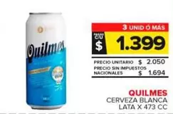 Quilmes - Cerveza Blanca