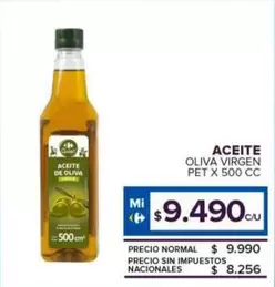 Carrefour - Aceite Oliva Virgen