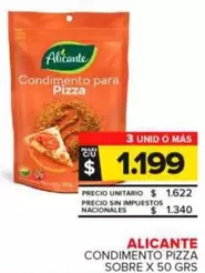 Alicante - Condimento Pizza