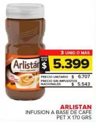 Arlistán - Infusion A Base De Cafe