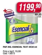 Esencial - PAP. HIG. ESENCIAL TEXT 4X30 mt