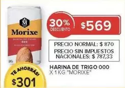 Morixe - HARINA DE TRIGO 000