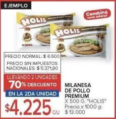 Premium - MILANESA DE POLLO PREMIUM