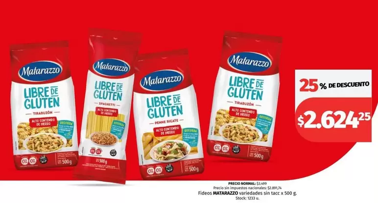 Matarazzo - LIBRE DE GLUTEN