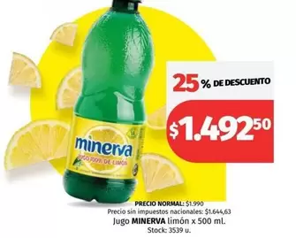Minerva - limón