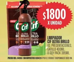 Cif - ULTRA BRILLO