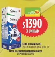 Vea - LECHE CUISINE & CO