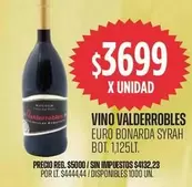 X$ - VINO VALDERROBLES