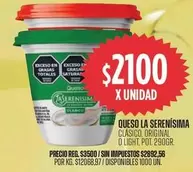La Serenísima - QUESO