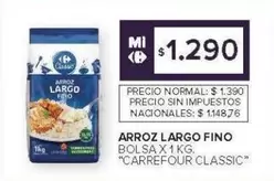 Carrefour - ARROZ LARGO FINO
