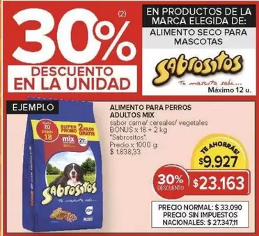 Sabrositos - ALIMENTO PARA PERROS ADULTOS MIX