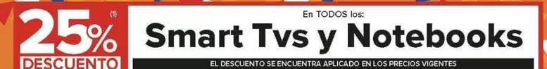 Smart Tvs y Notebooks