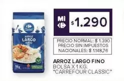 Carrefour - ARROZ LARGO FINO