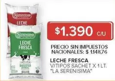 X$ - LECHE FRESCA
