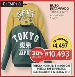 next - BUZO ESTAMPADO