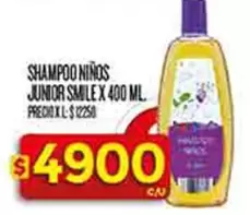 XL - SHAMPOO NIÑOS JUNIOR SMILE